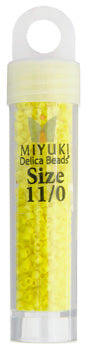 Miyuki Delica 11/0 5.2g Vials Opaque Matte