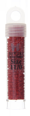 Miyuki Delica 11/0 5.2g Vials Opaque Matte