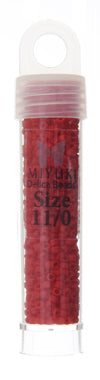 Miyuki Delica 11/0 5.2g Vials Opaque Matte