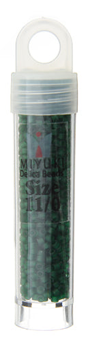 Miyuki Delica 11/0 5.2g Vials Transparent Matte