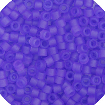 Miyuki Delica 11/0 Bag Transparent Matte Dyed