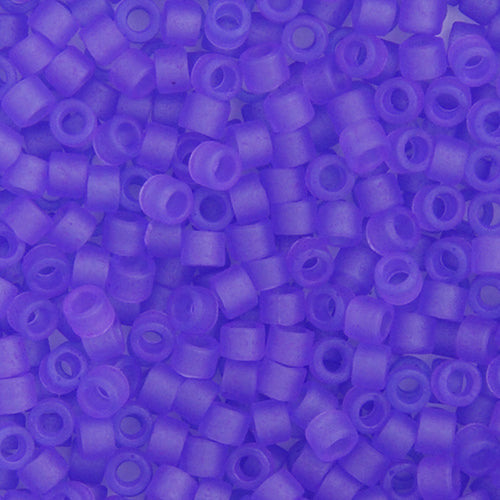 Miyuki Delica 11/0 Bag Transparent Matte Dyed