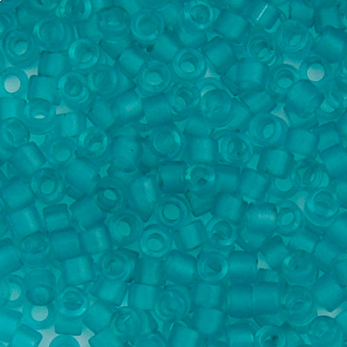 Miyuki Delica 11/0 Bag Transparent Matte Dyed