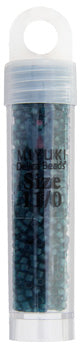 Miyuki Delica 11/0 5.2g Vials Transparent Matte Dyed