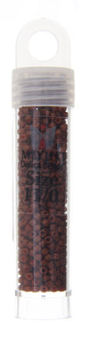 Miyuki Delica 11/0 5.2g Vials Opaque Matte Dyed