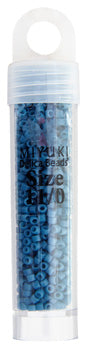 Miyuki Delica 11/0 5.2g Vials Opaque Matte Dyed