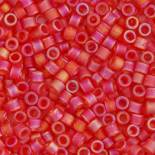 Miyuki Delica 11/0 Bag Transparent Aurora Borealis Matte