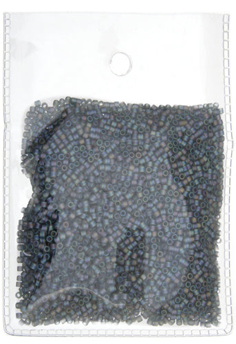 Miyuki Delica 11/0 Bag Transparent Aurora Borealis Matte