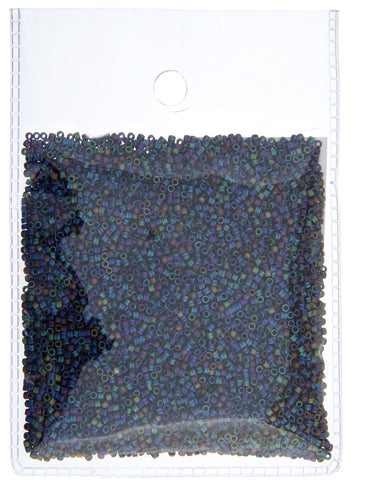 Miyuki Delica 11/0 Bag Opaque Aurora Borealis Matte