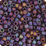 Miyuki Delica 11/0 Bag Opaque Aurora Borealis Matte