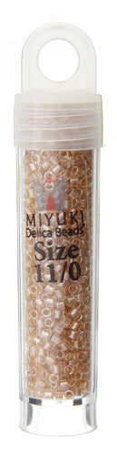 Miyuki Delica 11/0 5.2g Vials Sparkle Crystal Lined