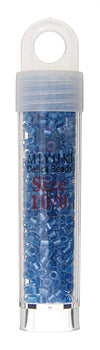 Miyuki Delica 11/0 5.2g Vials Sparkle Crystal Lined