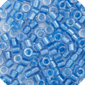 Miyuki Delica 11/0 Bag Sparkle Crystal Lined