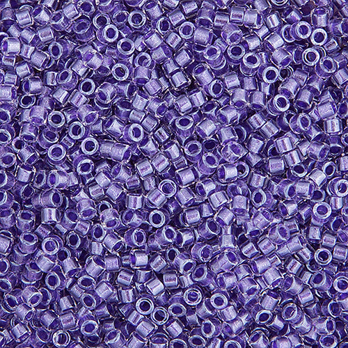 Miyuki Delica 11/0 Bag Sparkle Crystal Lined