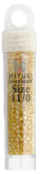 Miyuki Delica 11/0 5.2g Vials Sparkle Color Lined