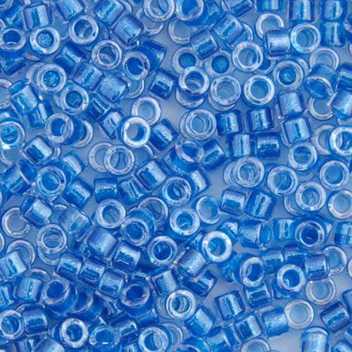 Miyuki Delica 11/0 5.2g Vials Sparkle Crystal Lined