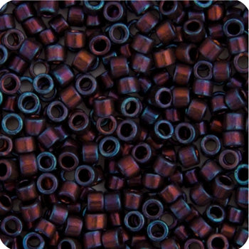 Miyuki Delica 11/0 5.2g Vials Metallic Gold Luster Aurora Borealis