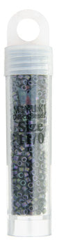 Miyuki Delica 11/0 5.2g Vials Metallic Gold Luster Aurora Borealis