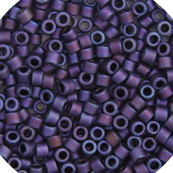 Miyuki Delica 11/0 5.2g Vials Metallic Gold Luster Aurora Borealis