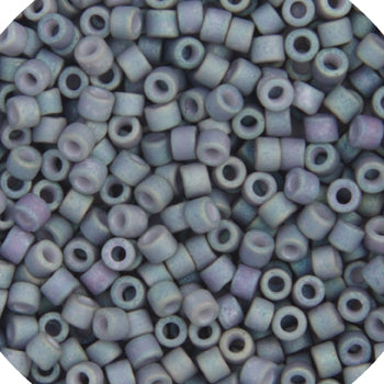 Miyuki Delica 11/0 5.2g Vials Metallic Gold Luster Aurora Borealis