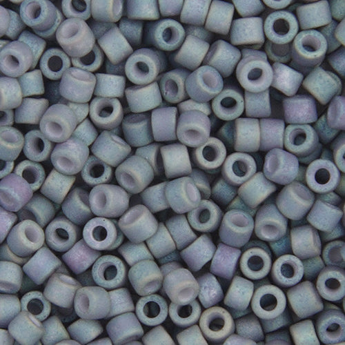 Miyuki Delica 11/0 5.2g Vials Metallic Gold Luster Aurora Borealis