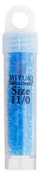 Miyuki Delica 11/0 5.2g Vials Transparent