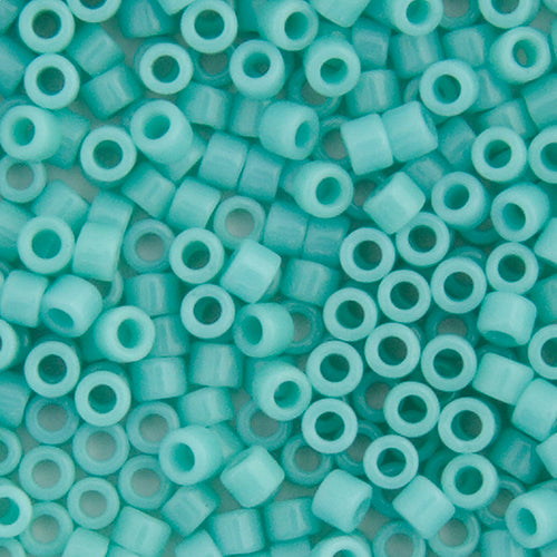 Miyuki Delica 11/0 5.2g Vials Turquoise Sea Opaque Opal