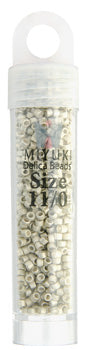 Miyuki Delica 11/0 5.2g Vials Galvanized Dyed Semi-Matte