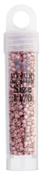 Miyuki Delica 11/0 5.2g Vials Galvanized Dyed Semi-Matte