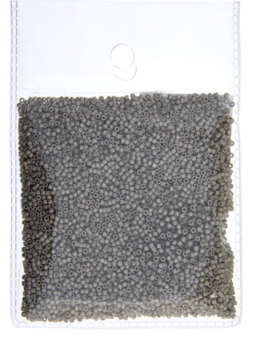 Miyuki Delica 11/0 50g Bag Silver Pewter Galvanized-Dyed Matte