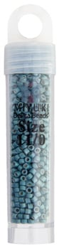 Miyuki Delica 11/0 5.2g Vials Galvanized Dyed Matte