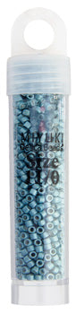 Miyuki Delica 11/0 5.2g Vials Galvanized Dyed Dark Aqua