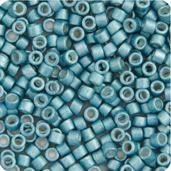 Miyuki Delica 11/0 5.2g Vials Galvanized Dyed Dark Aqua