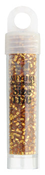 Miyuki Delica 11/0 5.2g Vials Transparent Silverlined