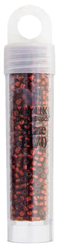 Miyuki Delica 11/0 5.2g Vials Transparent Silverlined