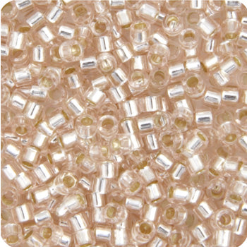 Miyuki Delica 11/0 5.2g Vials Transparent Silverlined