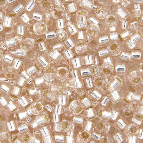 Miyuki Delica 11/0 5.2g Vials Transparent Silverlined