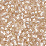 Miyuki Delica 11/0 Bag Transparent Silverlined