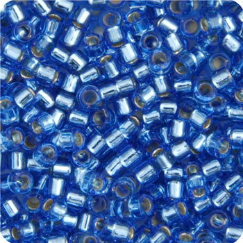 Miyuki Delica 11/0 5.2g Vials Transparent Silverlined