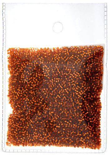 Miyuki Delica 11/0 Bag Transparent Silverlined Dyed