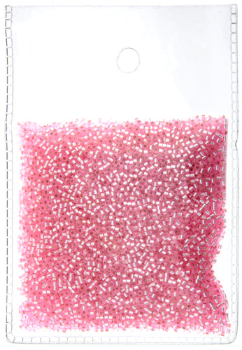 Miyuki Delica 11/0 Bag Transparent Silverlined Dyed