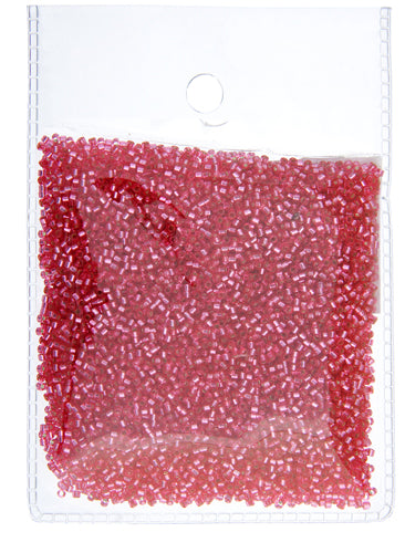 Miyuki Delica 11/0 Bag Transparent Silverlined Dyed