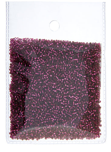 Miyuki Delica 11/0 Bag Transparent Silverlined Dyed