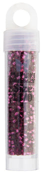 Miyuki Delica 11/0 5.2g Vials Transparent Silverlined Dyed