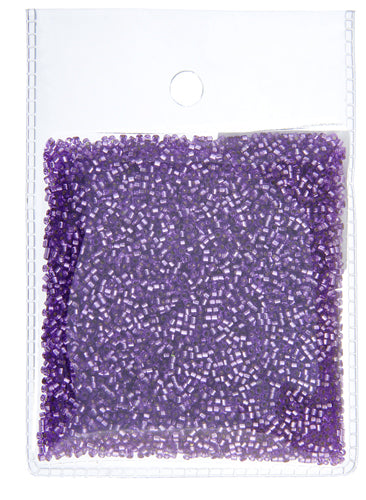 Miyuki Delica 11/0 Bag Transparent Silverlined Dyed