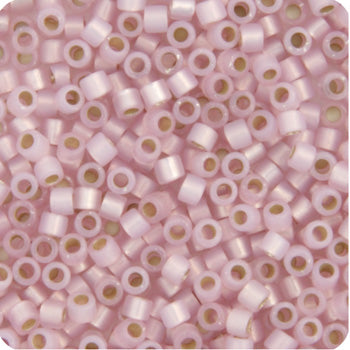 Miyuki Delica 11/0 5.2g Vials Pale Rose Opal Silverlined