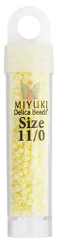 Miyuki Delica 11/0 5.2g Vials Opaque Matte