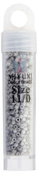 Miyuki Delica 11/0 5.2g Vials Opaque Matte