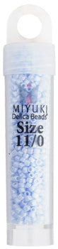Miyuki Delica 11/0 5.2g Vials Opaque Ceylon