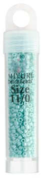 Miyuki Delica 11/0 5.2g Vials Opaque Luster